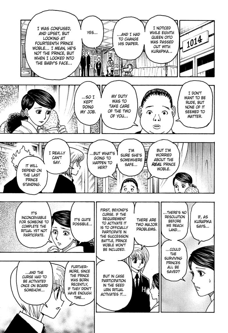 Hunter x Hunter Chapter 414 - Page 9