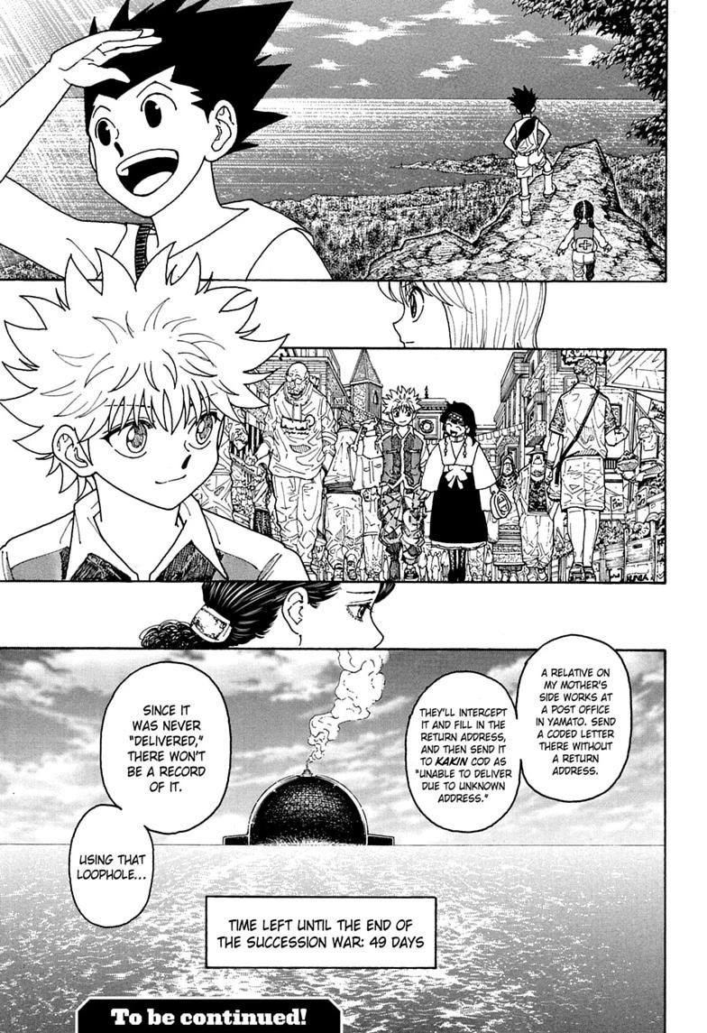 Hunter x Hunter Chapter 414 - Page 19