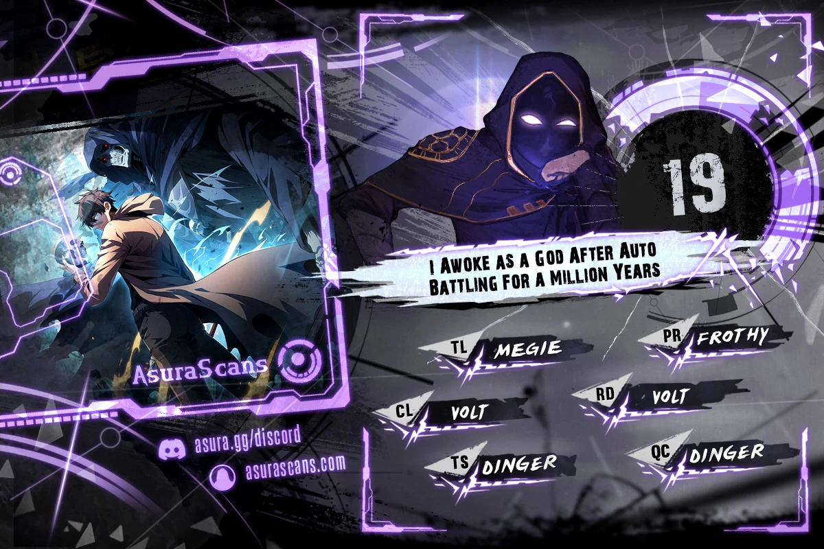 I Awoke as a God After Auto Battling For a Million Years Chapter 19 - Page 1