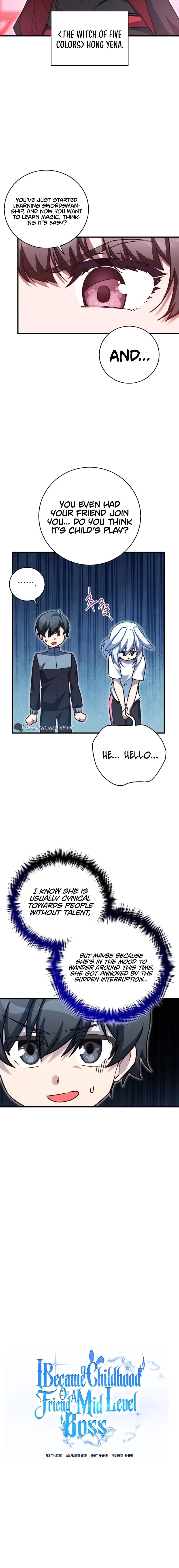 I Became a Childhood Friend of a Mid Level Boss Chapter 25 - Page 7