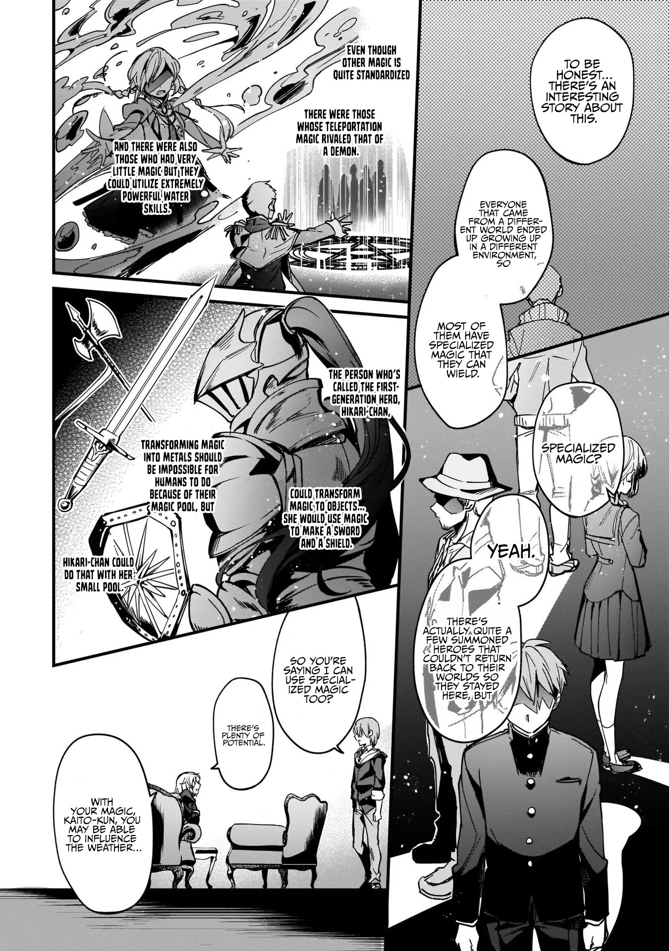 I Got Caught Up In a Hero Summon, But the Other World was At Peace Chapter 8 - Page 11