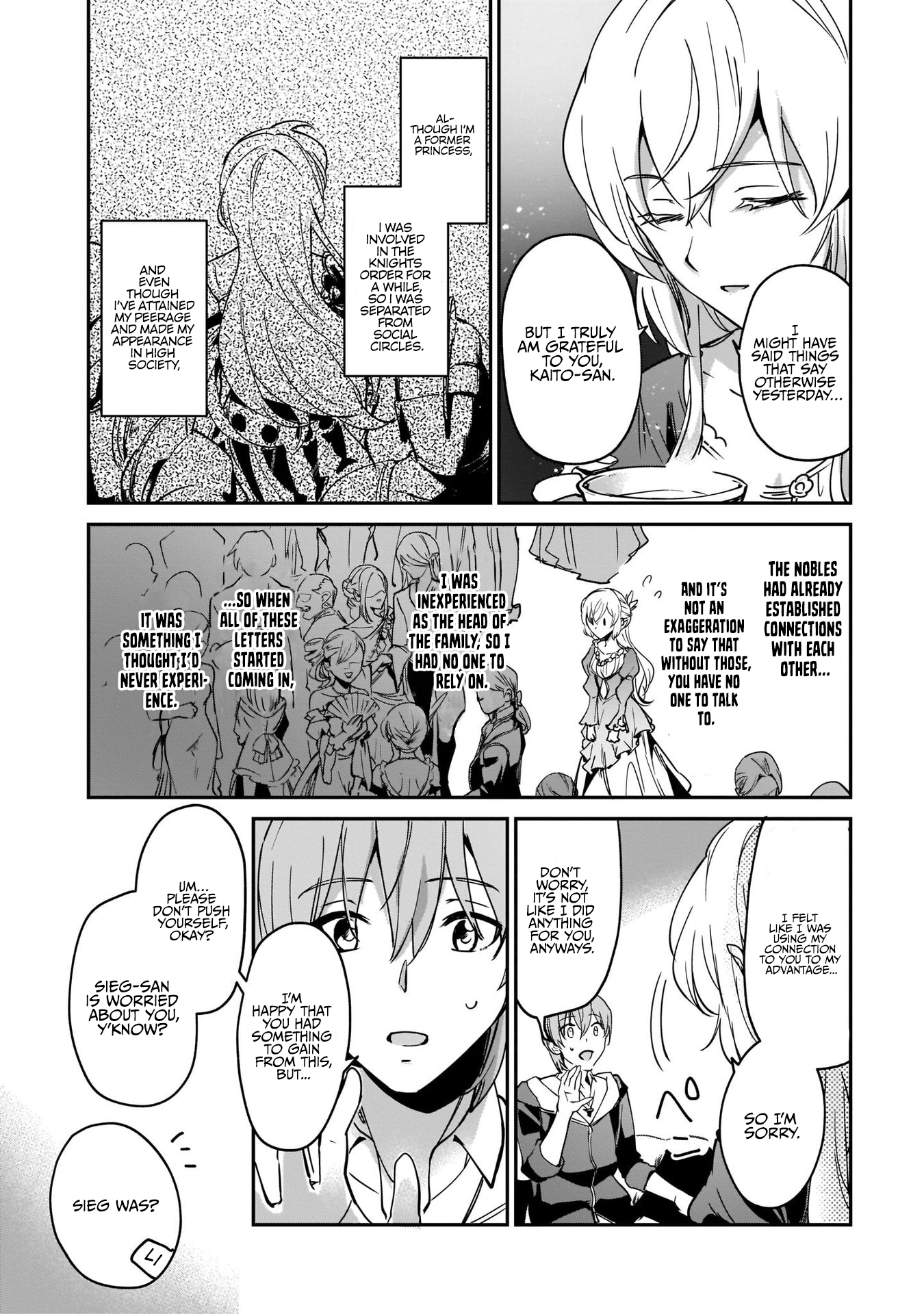 I Got Caught Up In a Hero Summon, But the Other World was At Peace Chapter 12 - Page 22