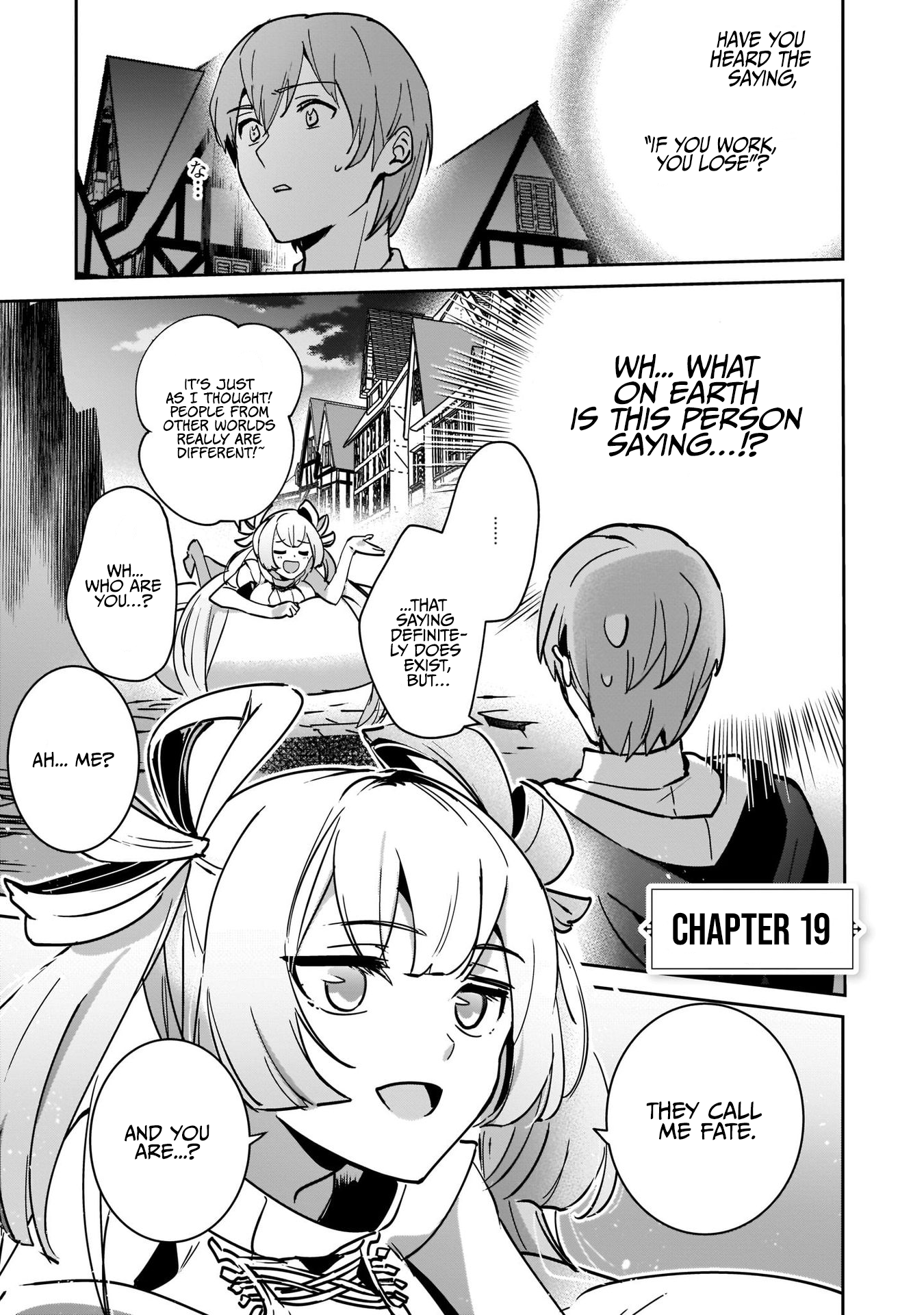 I Got Caught Up In a Hero Summon, But the Other World was At Peace Chapter 19 - Page 3