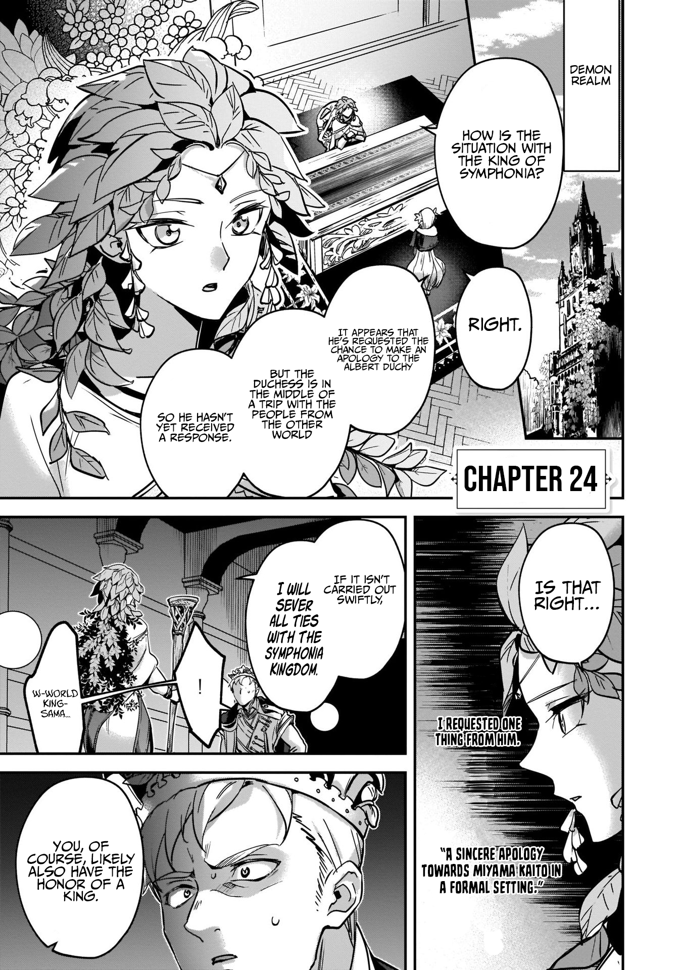 I Got Caught Up In a Hero Summon, But the Other World was At Peace Chapter 24 - Page 3