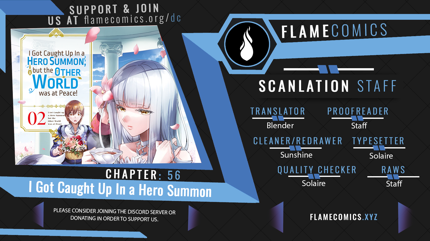 I Got Caught Up In a Hero Summon, But the Other World was At Peace Chapter 56 - Page 1