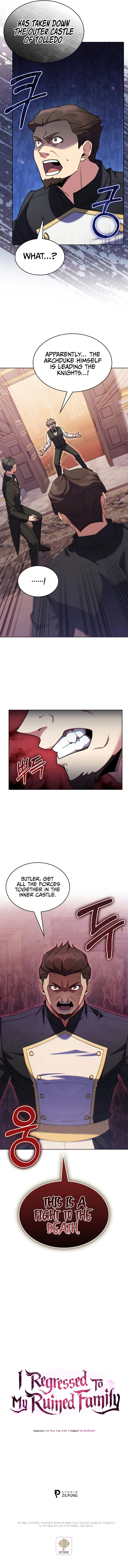 I Regressed to My Ruined Family Chapter 54 - Page 12