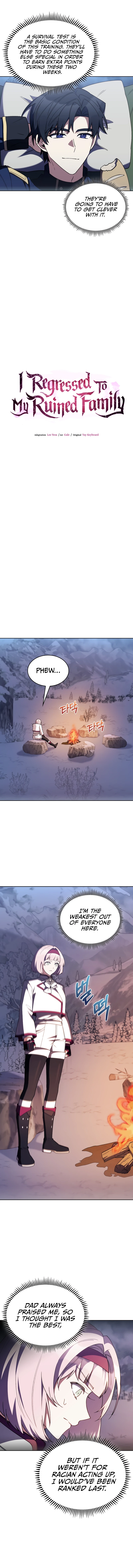 I Regressed to My Ruined Family Chapter 83 - Page 5