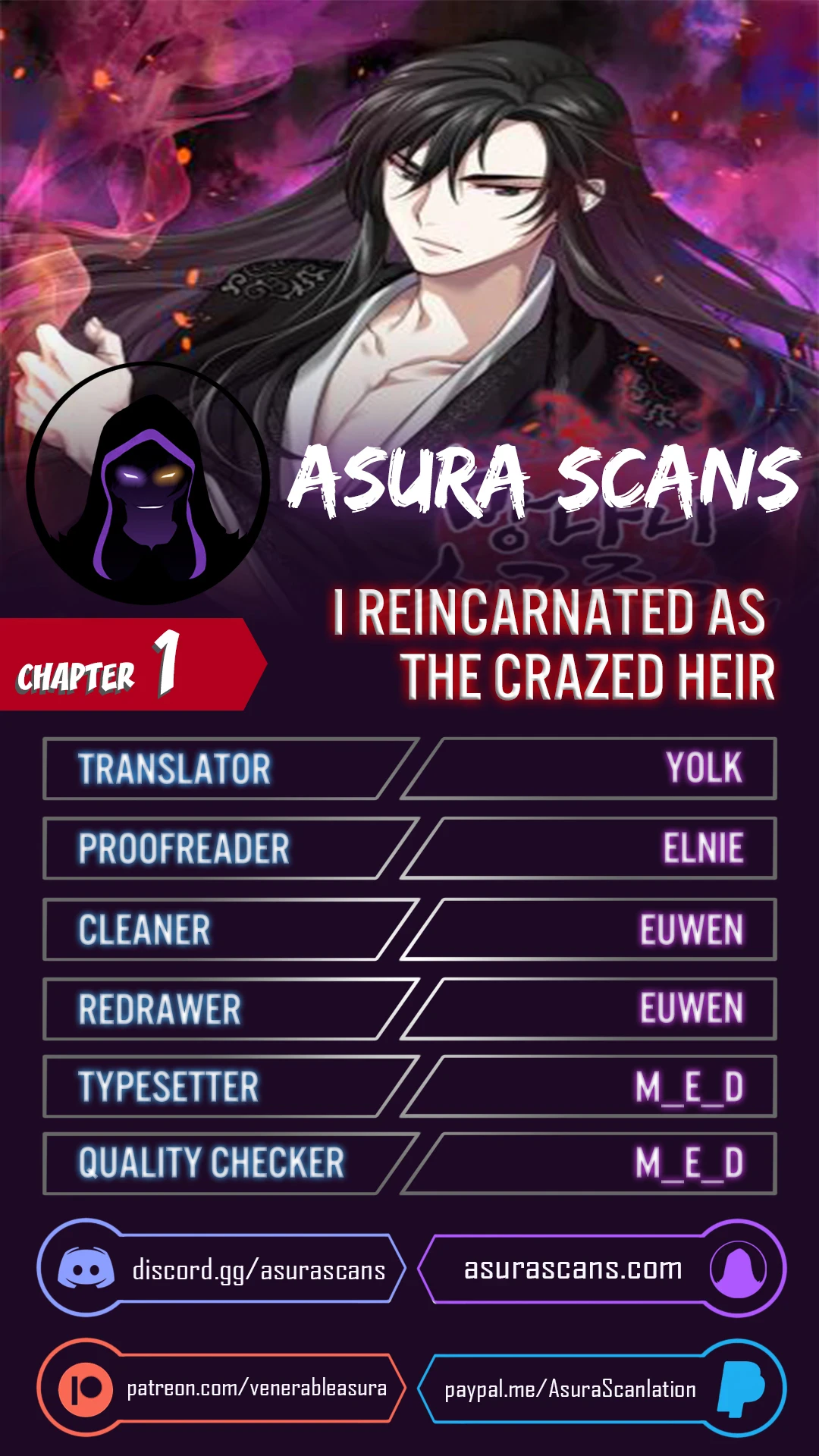 I Reincarnated as the Crazed Heir Chapter 1 - Page 19