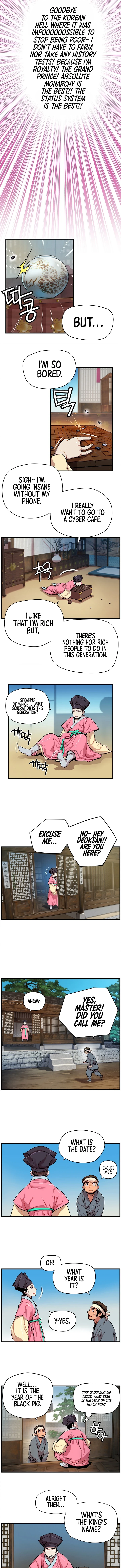 I Shall Live As a Prince Chapter 1 - Page 7
