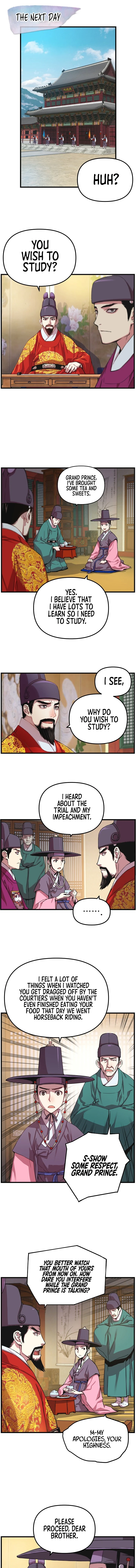 I Shall Live As a Prince Chapter 9 - Page 8