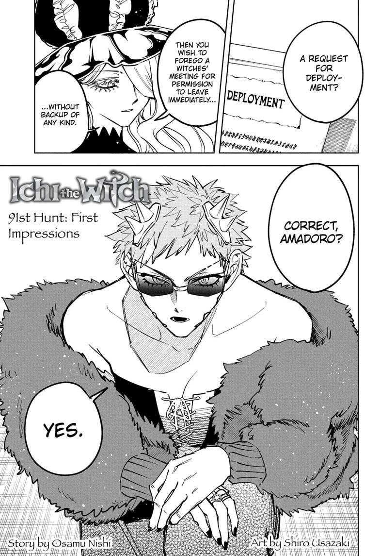 Ichi the Witch Chapter 91 - Page 1