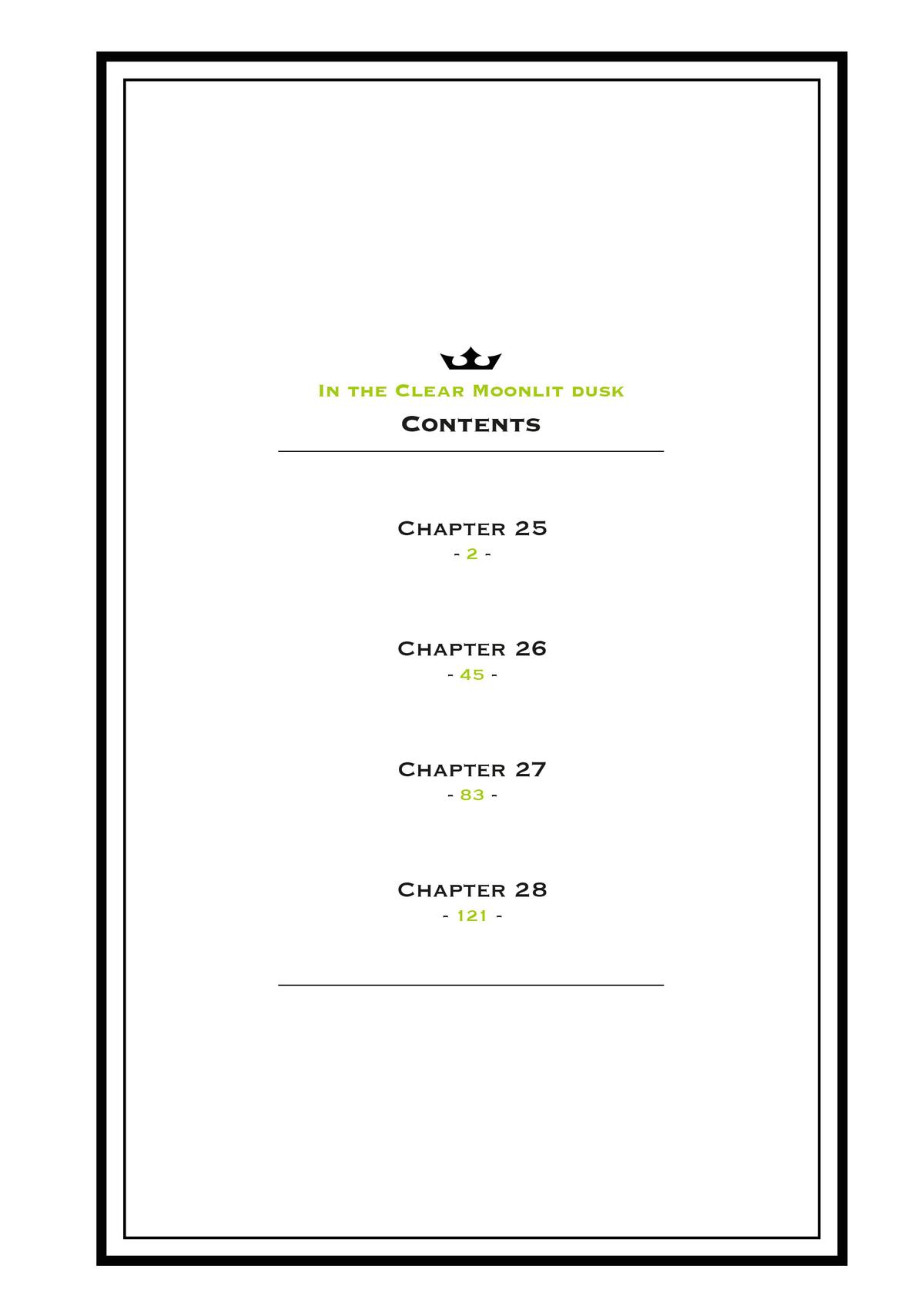 In the Clear Moonlit Dusk Chapter 25 - Page 4