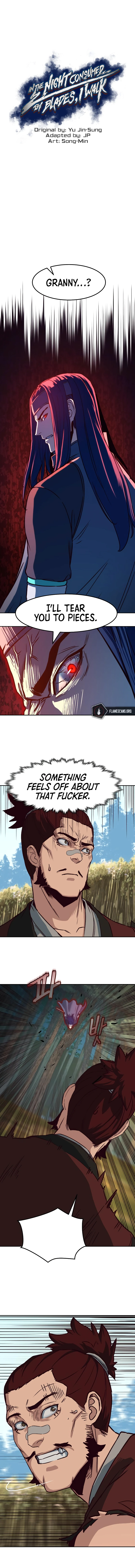 In the Night Consumed by Blades, I Walk Chapter 30 - Page 2