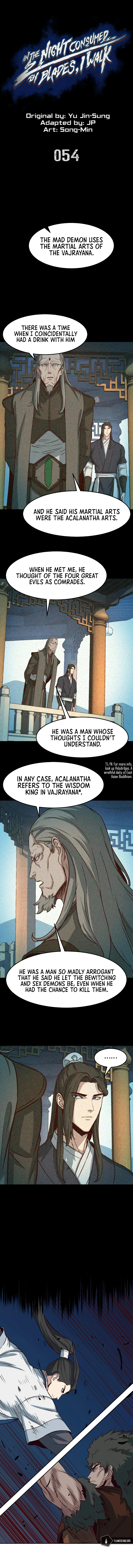 In the Night Consumed by Blades, I Walk Chapter 54 - Page 3