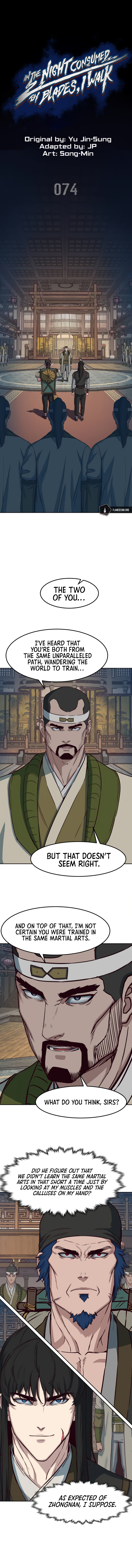 In the Night Consumed by Blades, I Walk Chapter 74 - Page 3