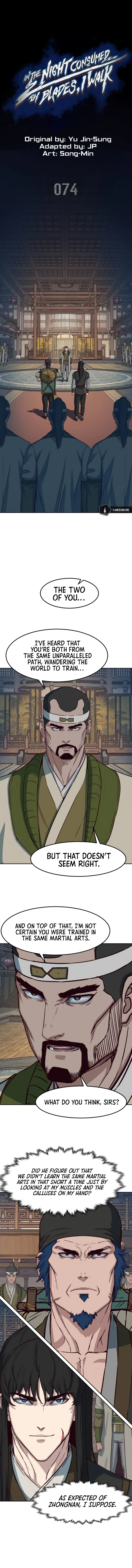 In the Night Consumed by Blades, I Walk Chapter 74 - Page 3
