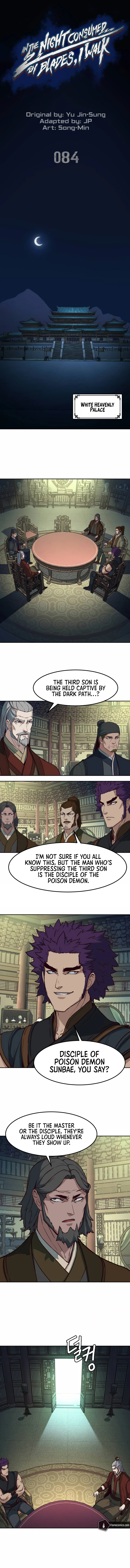 In the Night Consumed by Blades, I Walk Chapter 84 - Page 3
