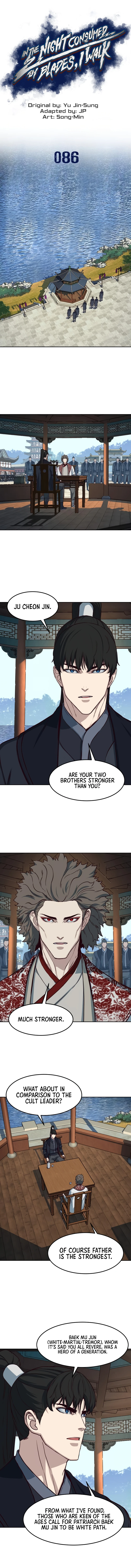 In the Night Consumed by Blades, I Walk Chapter 86 - Page 3