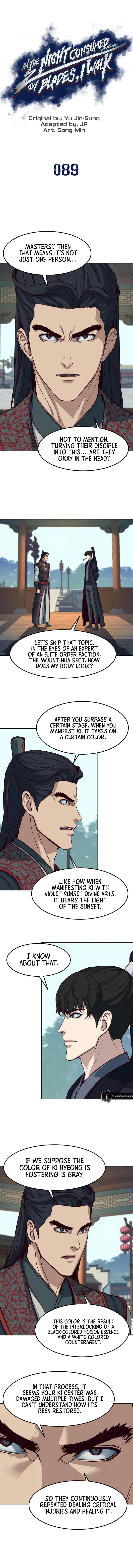 In the Night Consumed by Blades, I Walk Chapter 89 - Page 3
