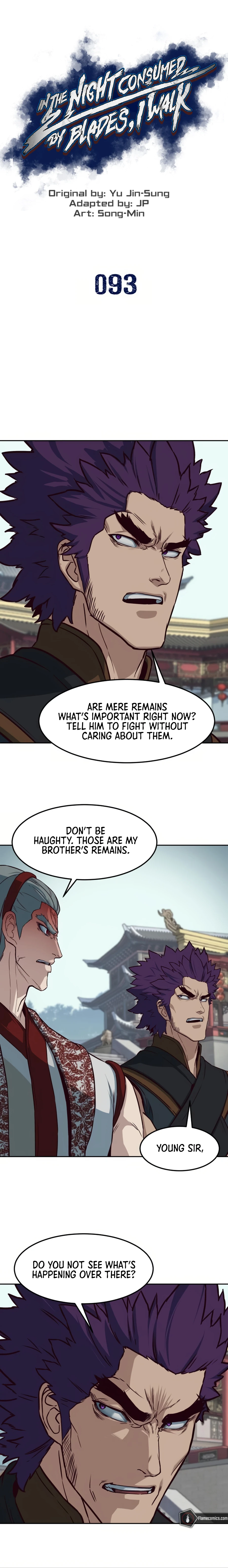 In the Night Consumed by Blades, I Walk Chapter 93 - Page 2