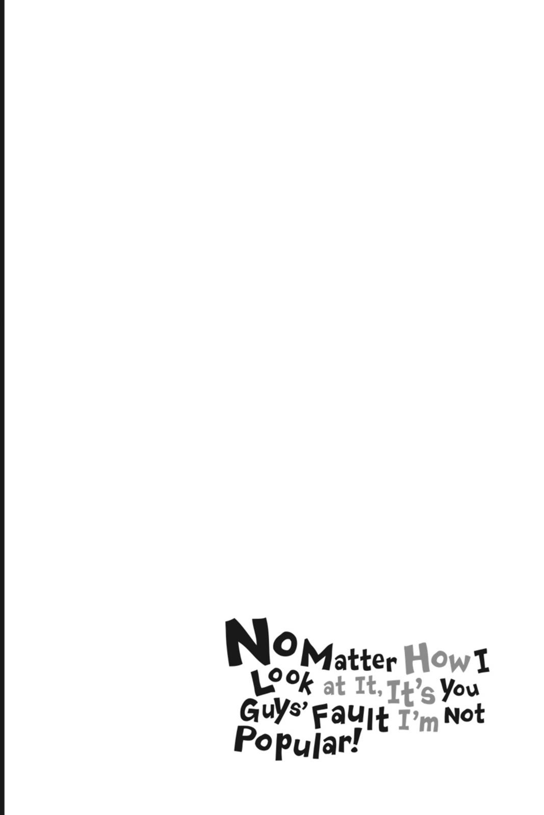 No Matter How I Look at It, It's You Guys' Fault I'm Not Popular! Chapter 39 - Page 14