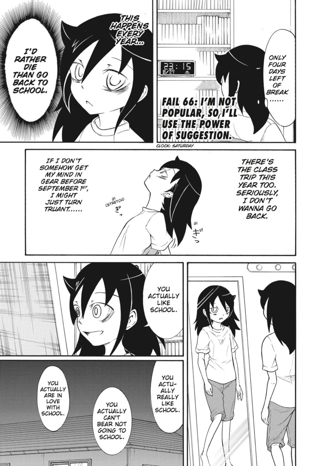 No Matter How I Look at It, It's You Guys' Fault I'm Not Popular! Chapter 66 - Page 1
