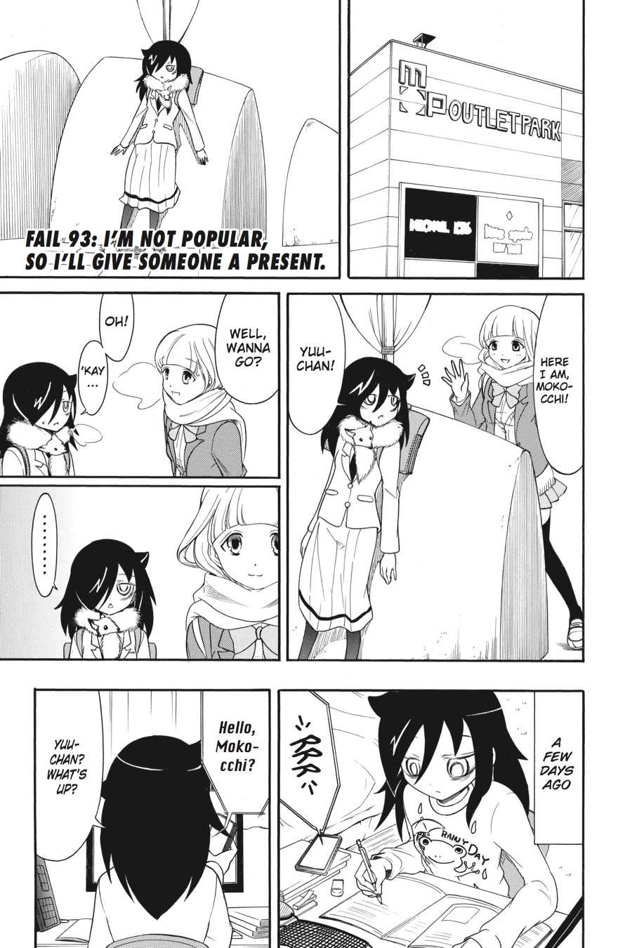 No Matter How I Look at It, It's You Guys' Fault I'm Not Popular! Chapter 93 - Page 1
