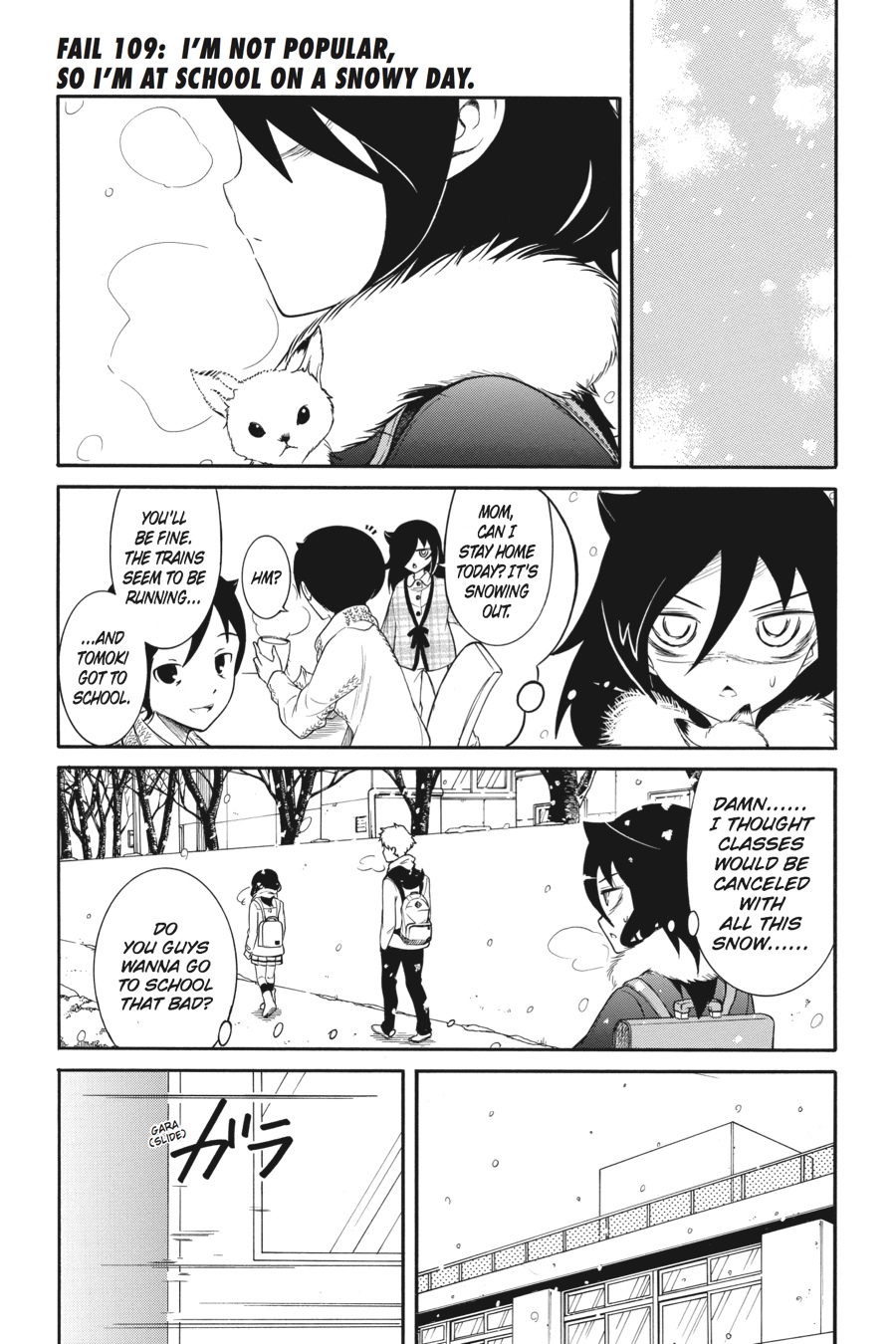 No Matter How I Look at It, It's You Guys' Fault I'm Not Popular! Chapter 109 - Page 1