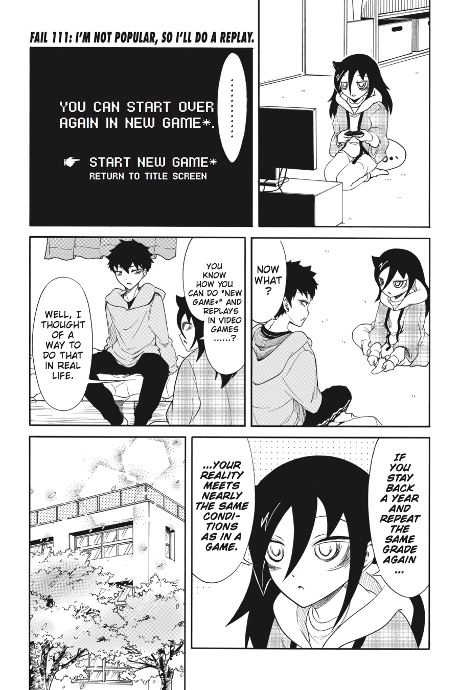 No Matter How I Look at It, It's You Guys' Fault I'm Not Popular! Chapter 111 - Page 1