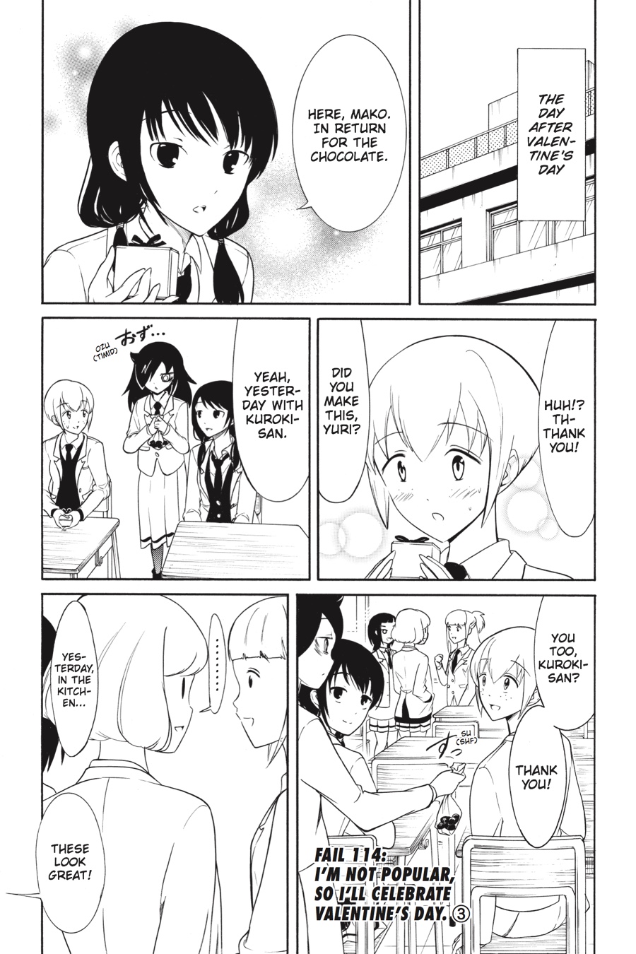 No Matter How I Look at It, It's You Guys' Fault I'm Not Popular! Chapter 114 - Page 1