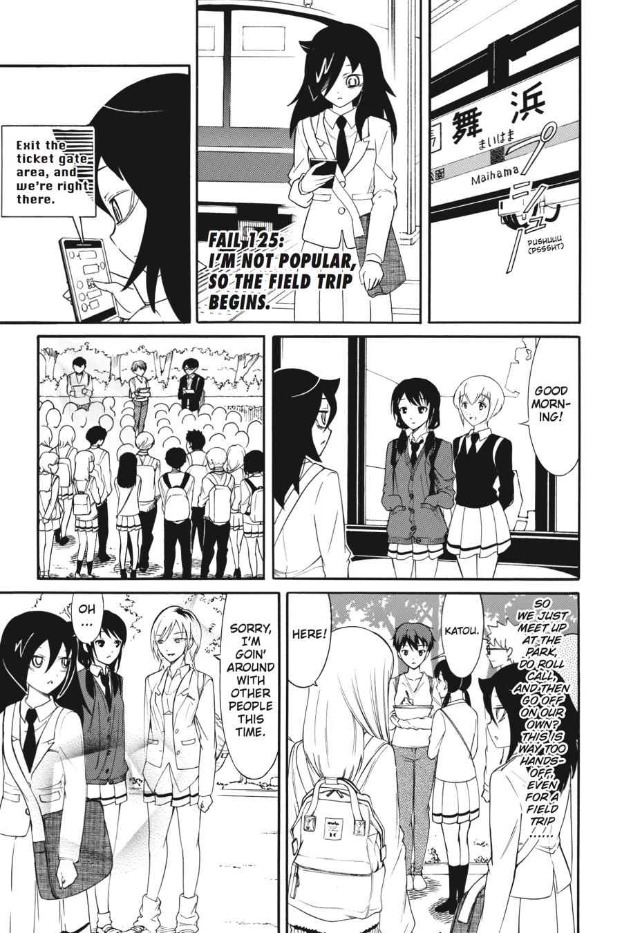 No Matter How I Look at It, It's You Guys' Fault I'm Not Popular! Chapter 125 - Page 1