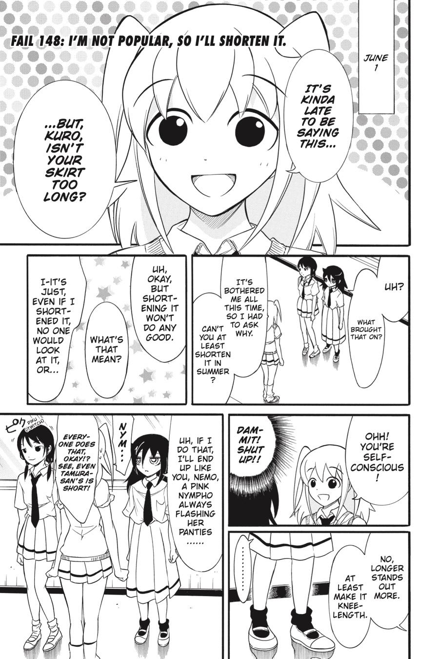 No Matter How I Look at It, It's You Guys' Fault I'm Not Popular! Chapter 148 - Page 1