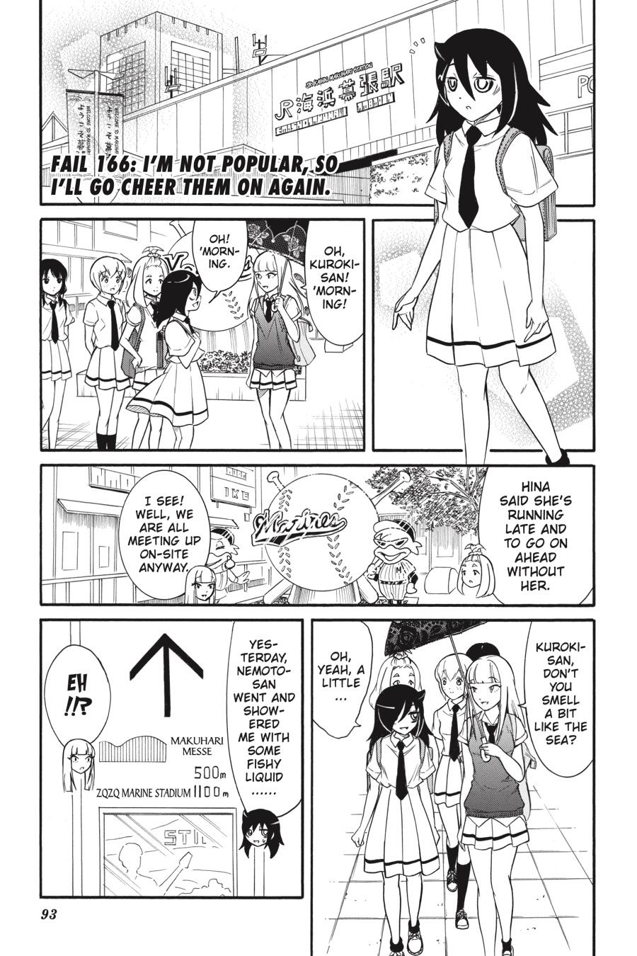 No Matter How I Look at It, It's You Guys' Fault I'm Not Popular! Chapter 166 - Page 1