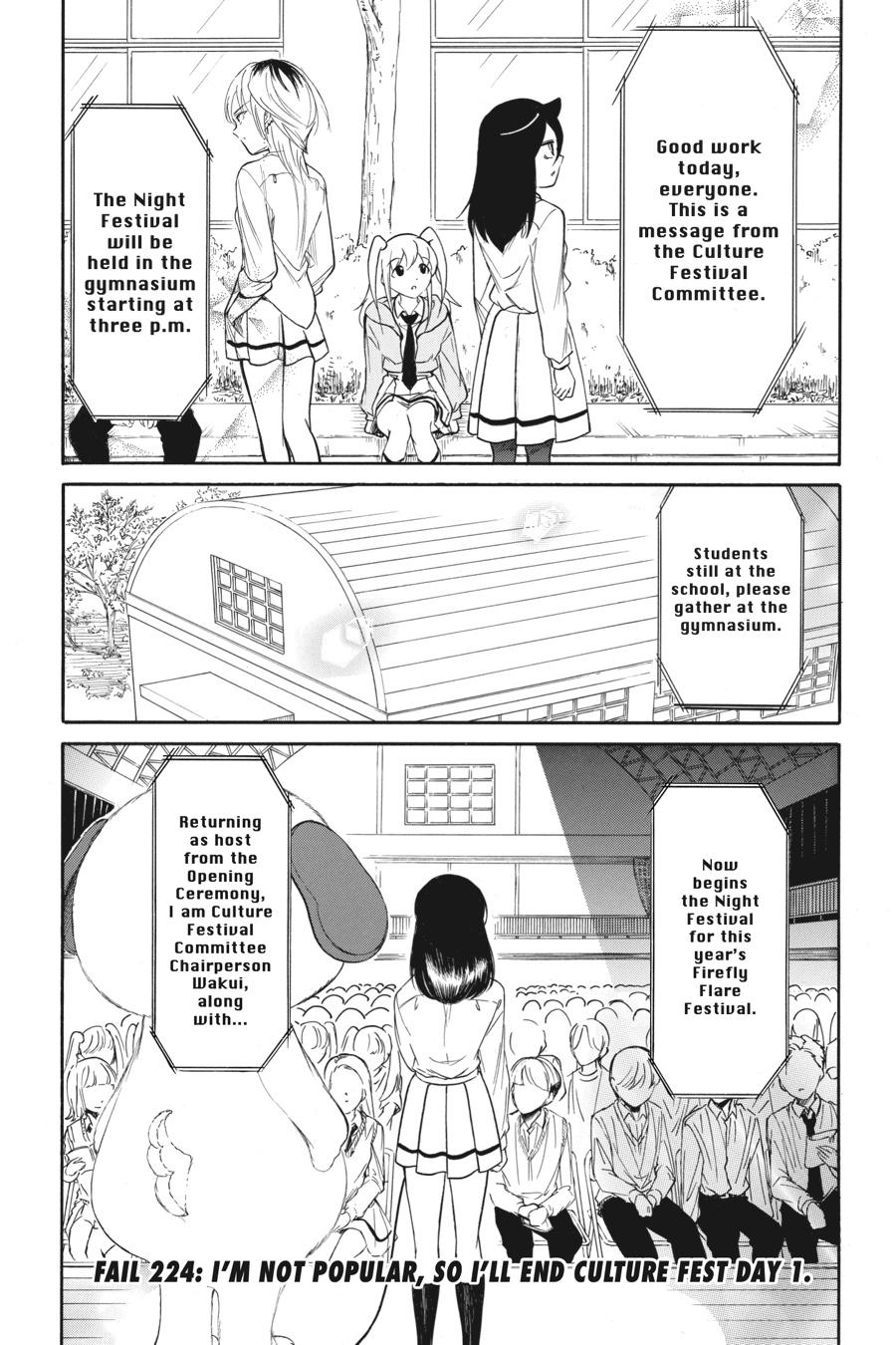 No Matter How I Look at It, It's You Guys' Fault I'm Not Popular! Chapter 224 - Page 1