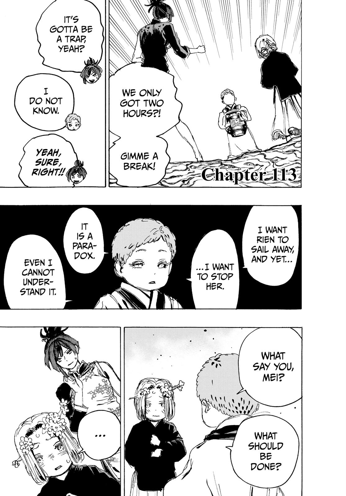 Hell's Paradise - Jigokuraku Chapter 113 - Page 1
