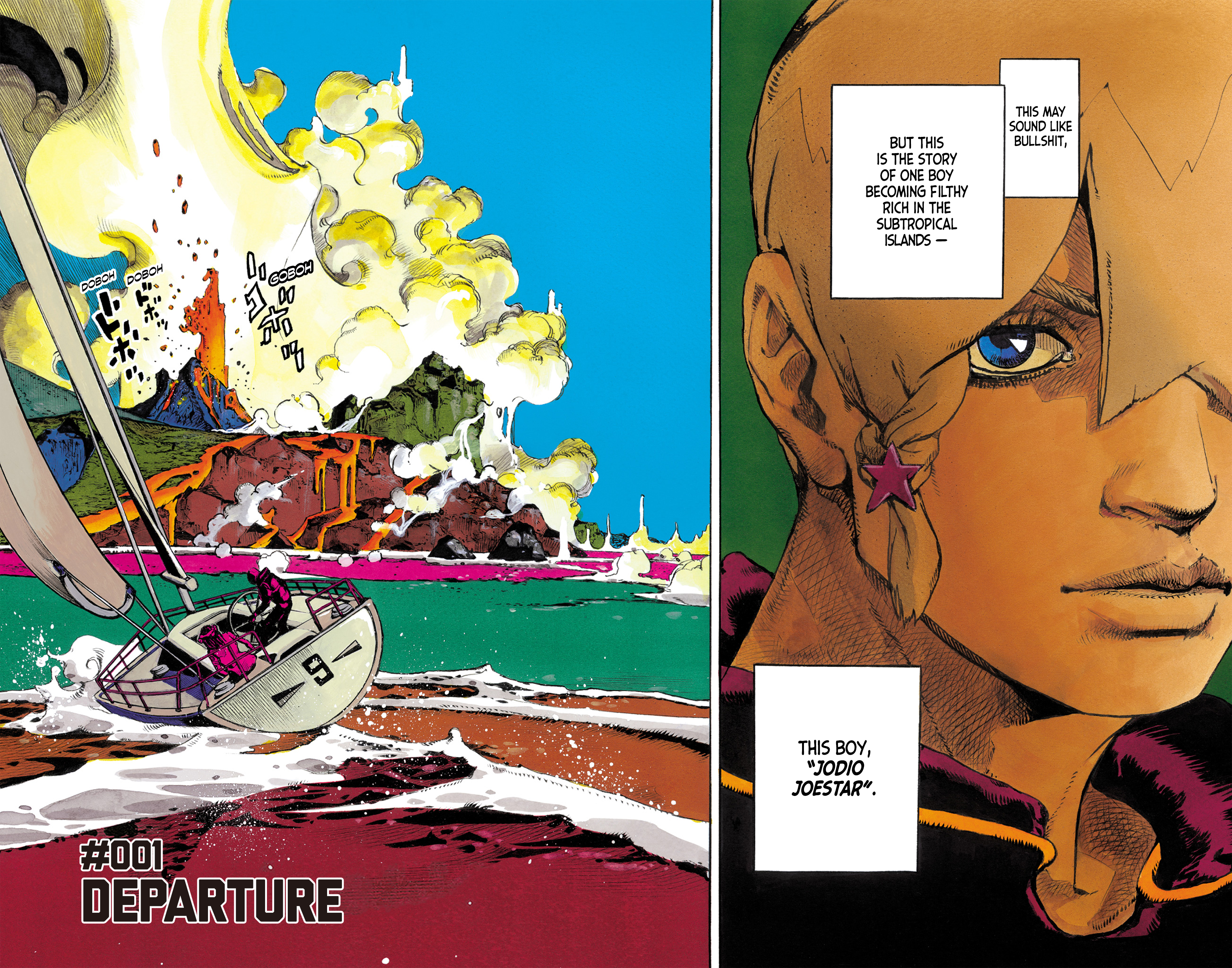 JoJo's Bizarre Adventure (Color) Chapter 1 - Page 11