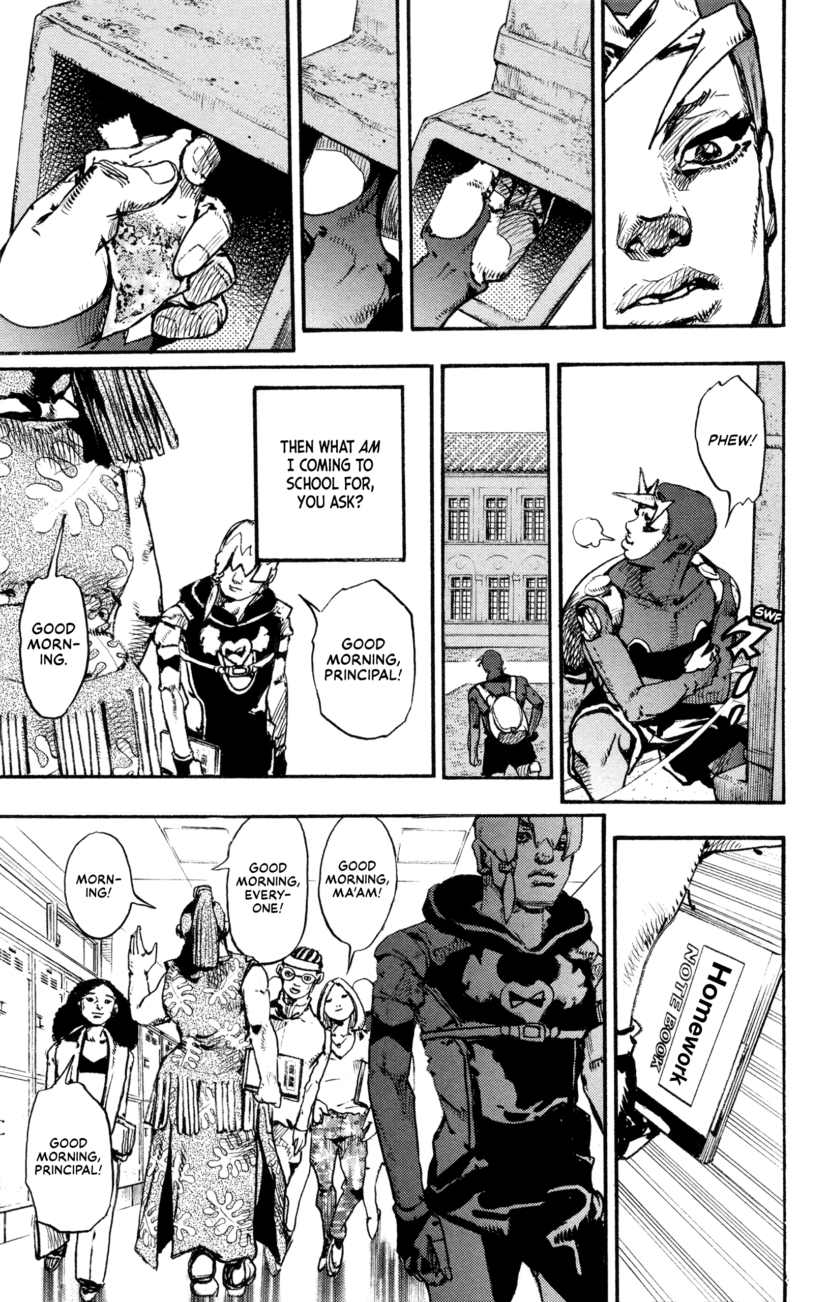 JoJo's Bizarre Adventure (Color) Chapter 1 - Page 49