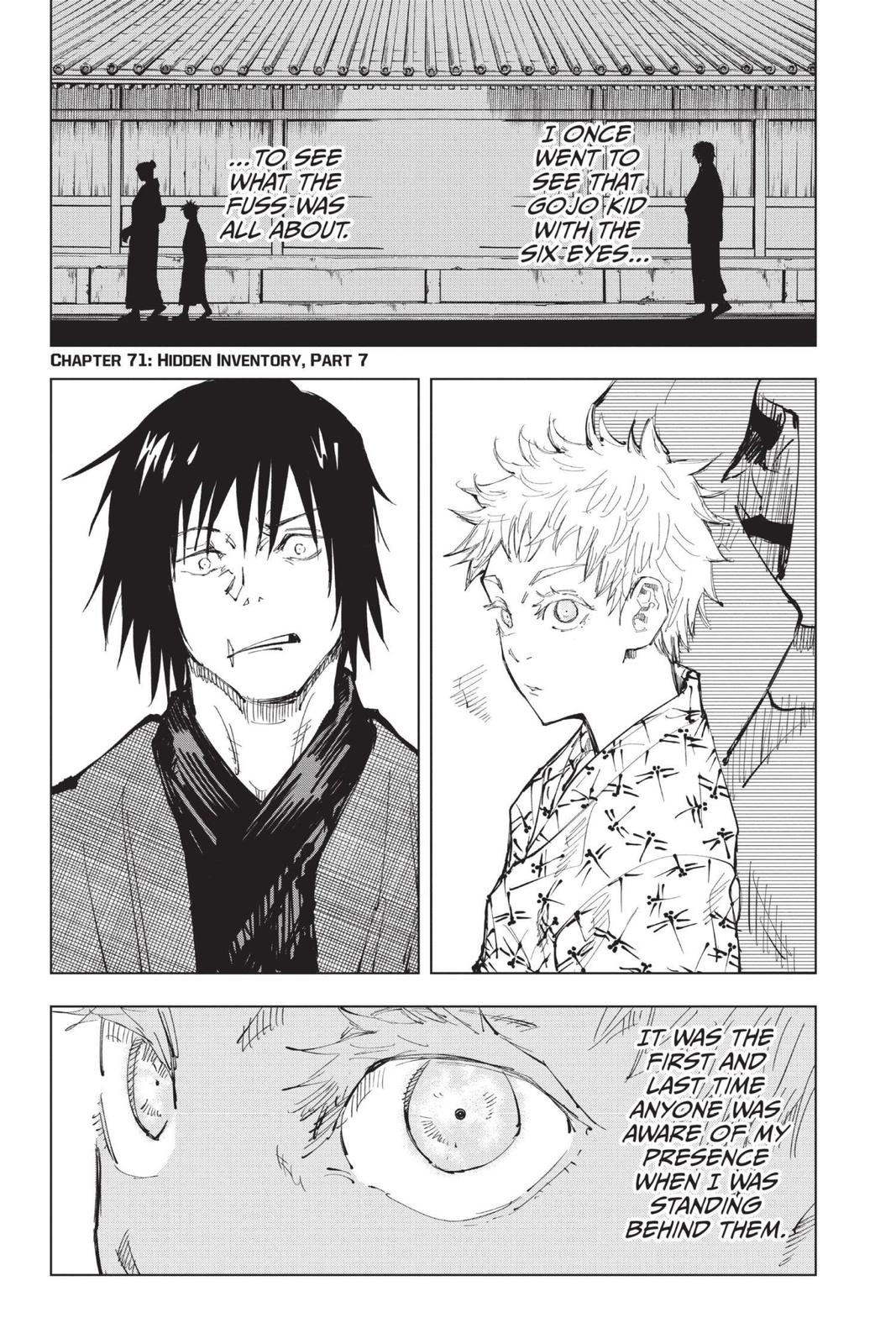 Jujutsu Kaisen Chapter 71 - Page 7