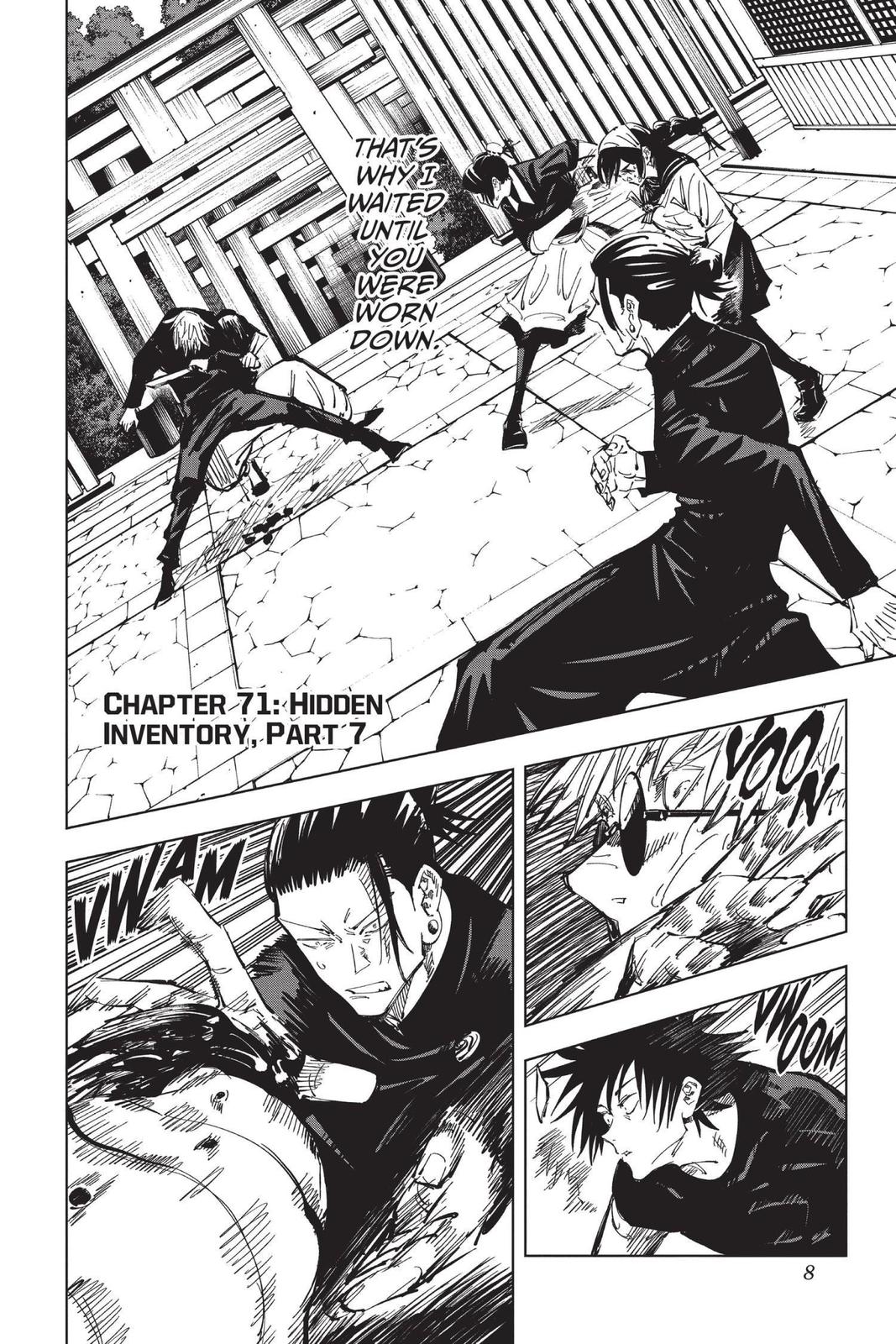 Jujutsu Kaisen Chapter 71 - Page 8