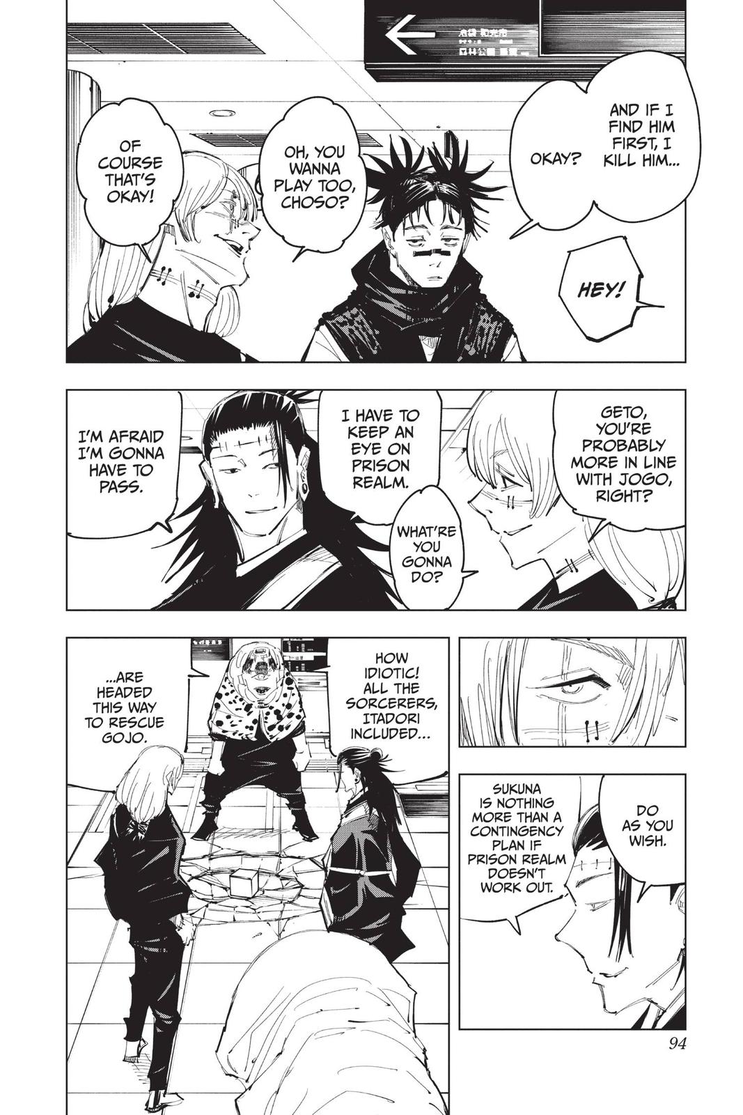 Jujutsu Kaisen Chapter 93 - Page 4