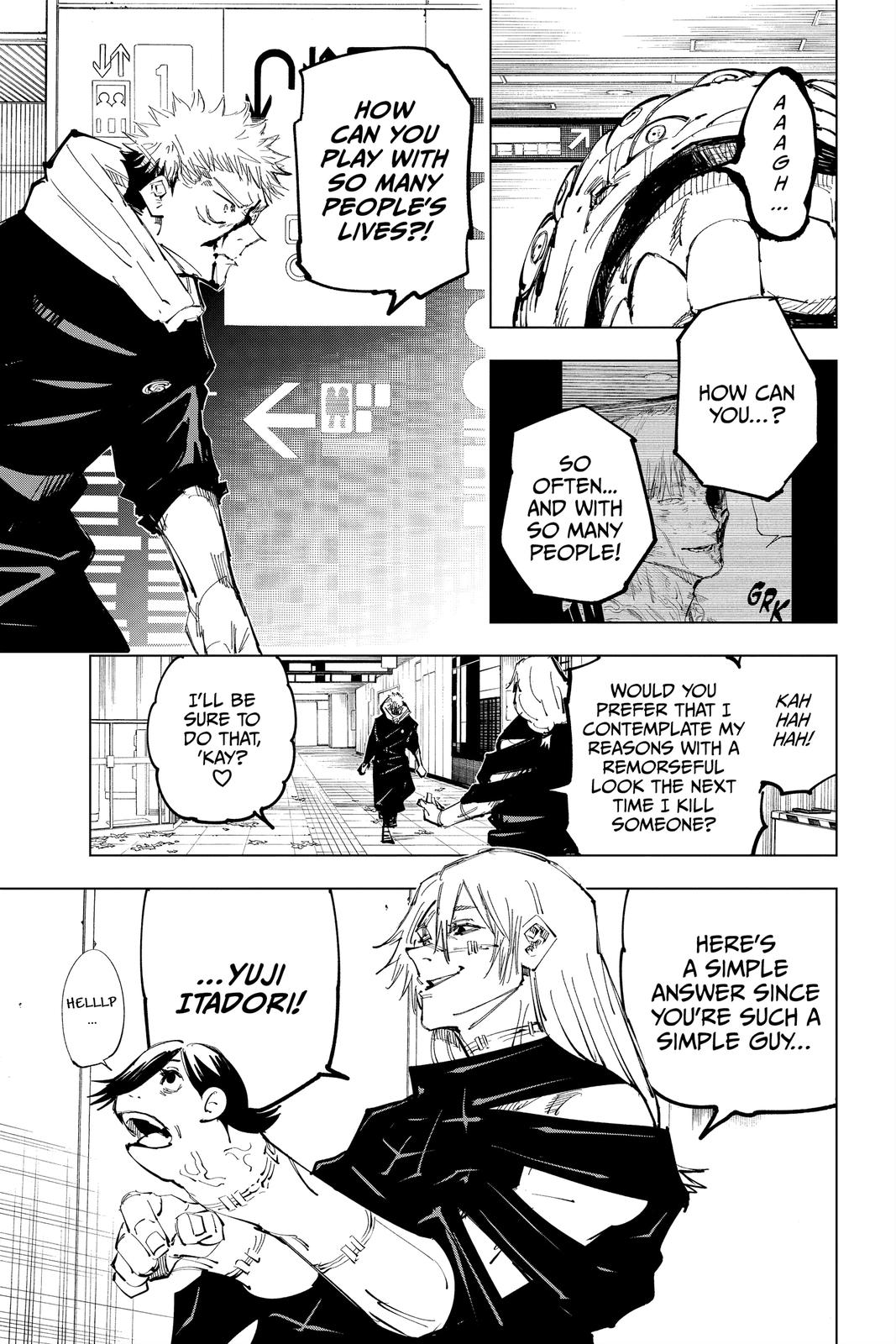 Jujutsu Kaisen Chapter 121 - Page 8