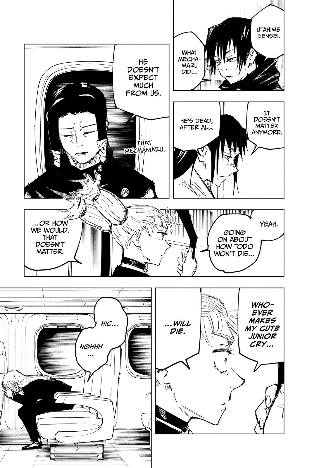 Jujutsu Kaisen Chapter 128 - Page 7