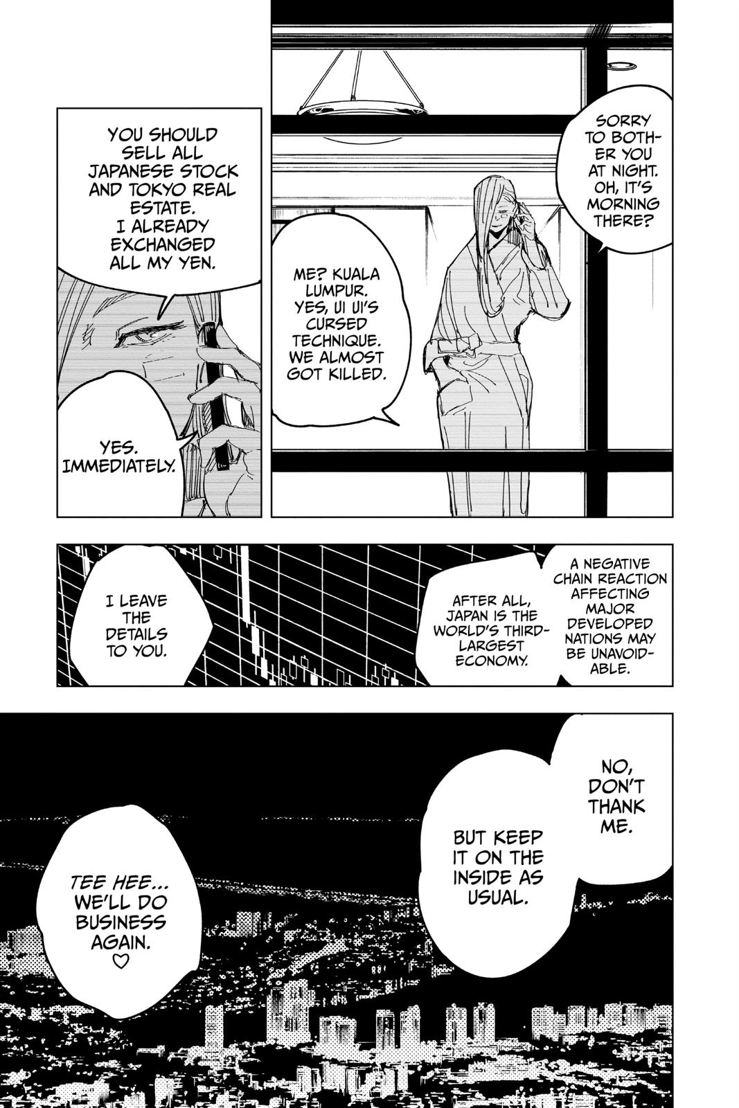 Jujutsu Kaisen Chapter 133 - Page 7