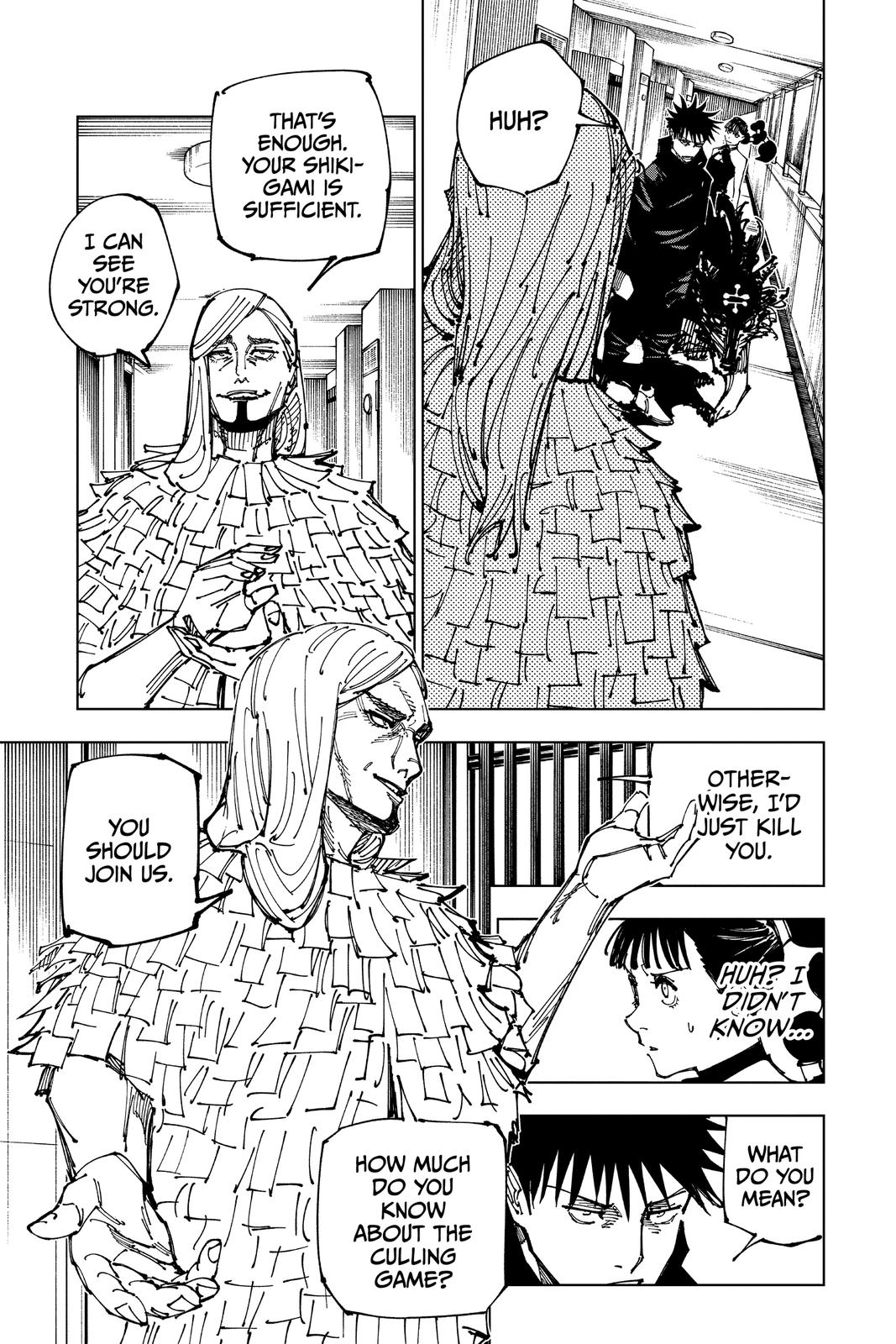 Jujutsu Kaisen Chapter 167 - Page 5