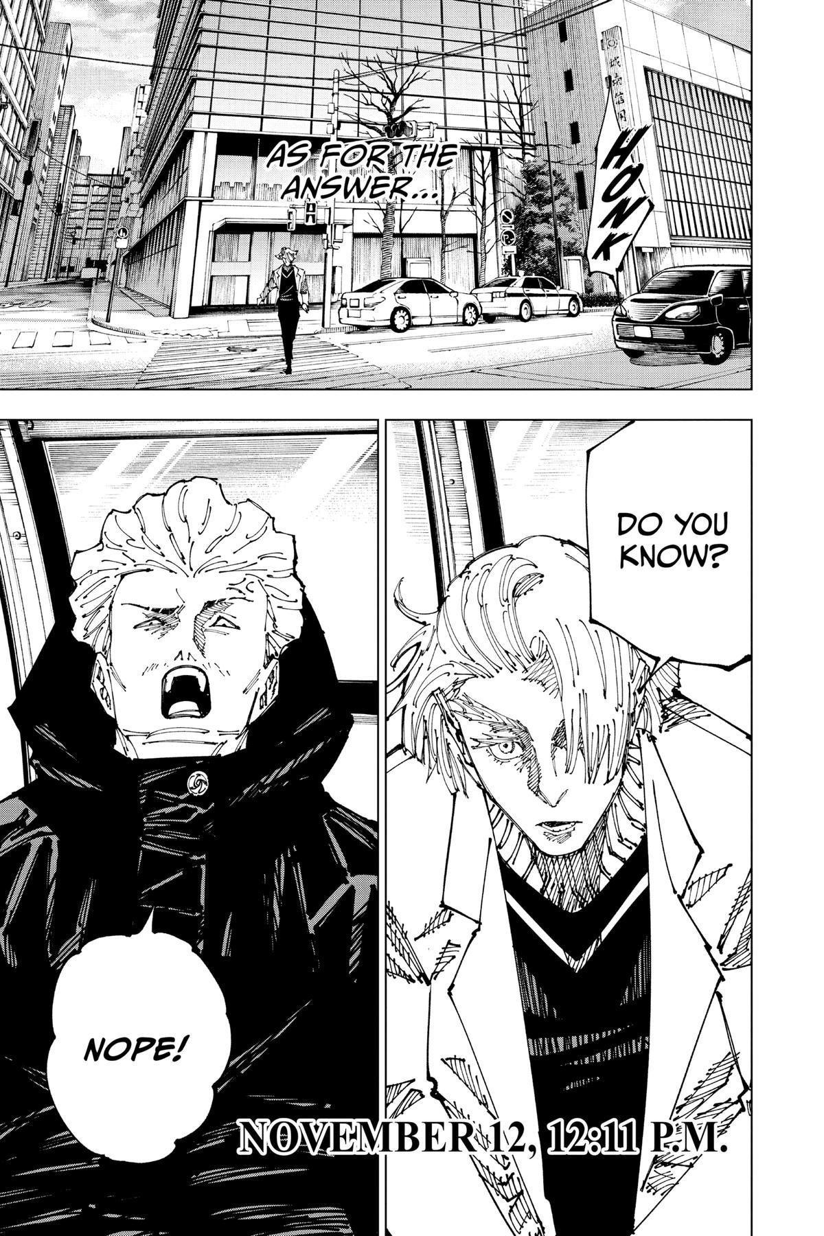 Jujutsu Kaisen Chapter 181 - Page 22