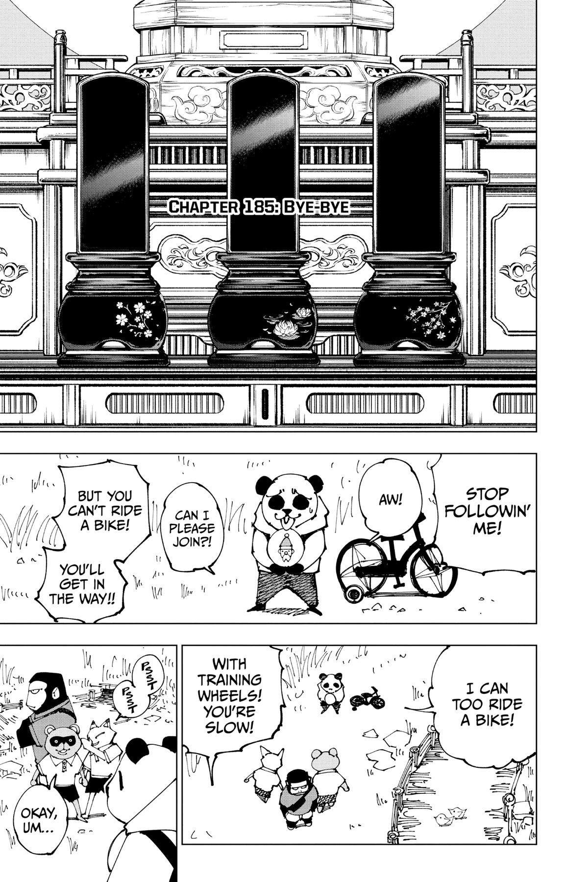 Jujutsu Kaisen Chapter 185 - Page 3