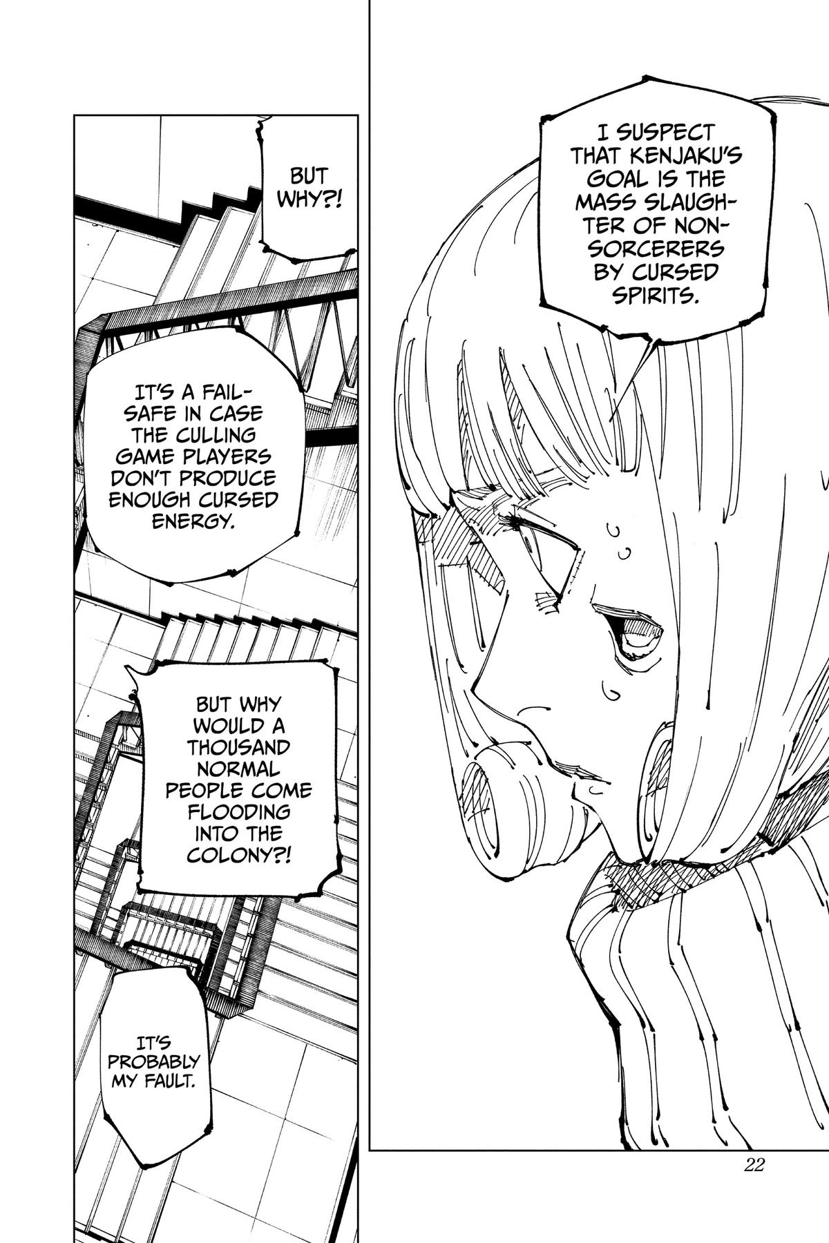 Jujutsu Kaisen Chapter 209 - Page 22