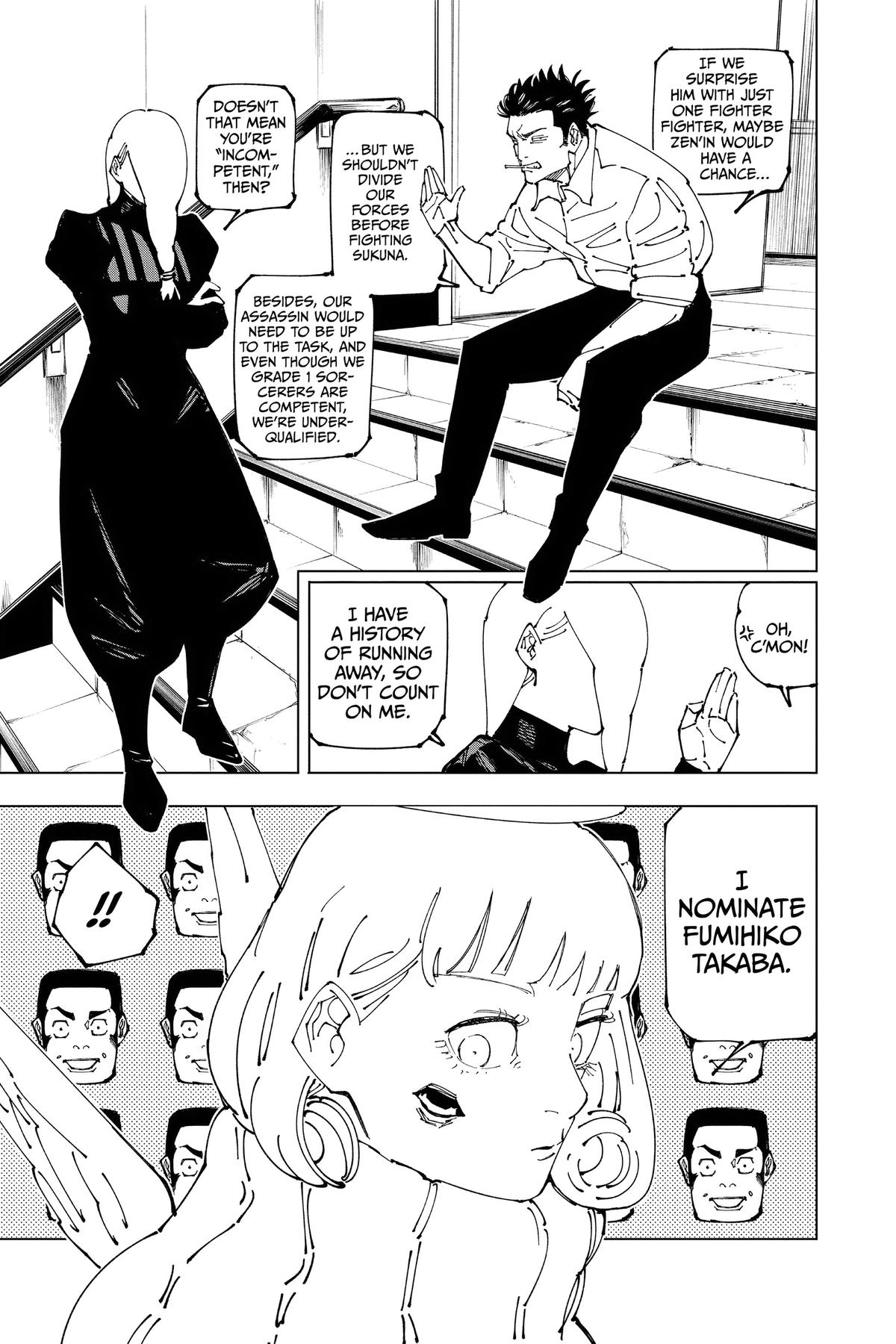 Jujutsu Kaisen Chapter 240 - Page 5