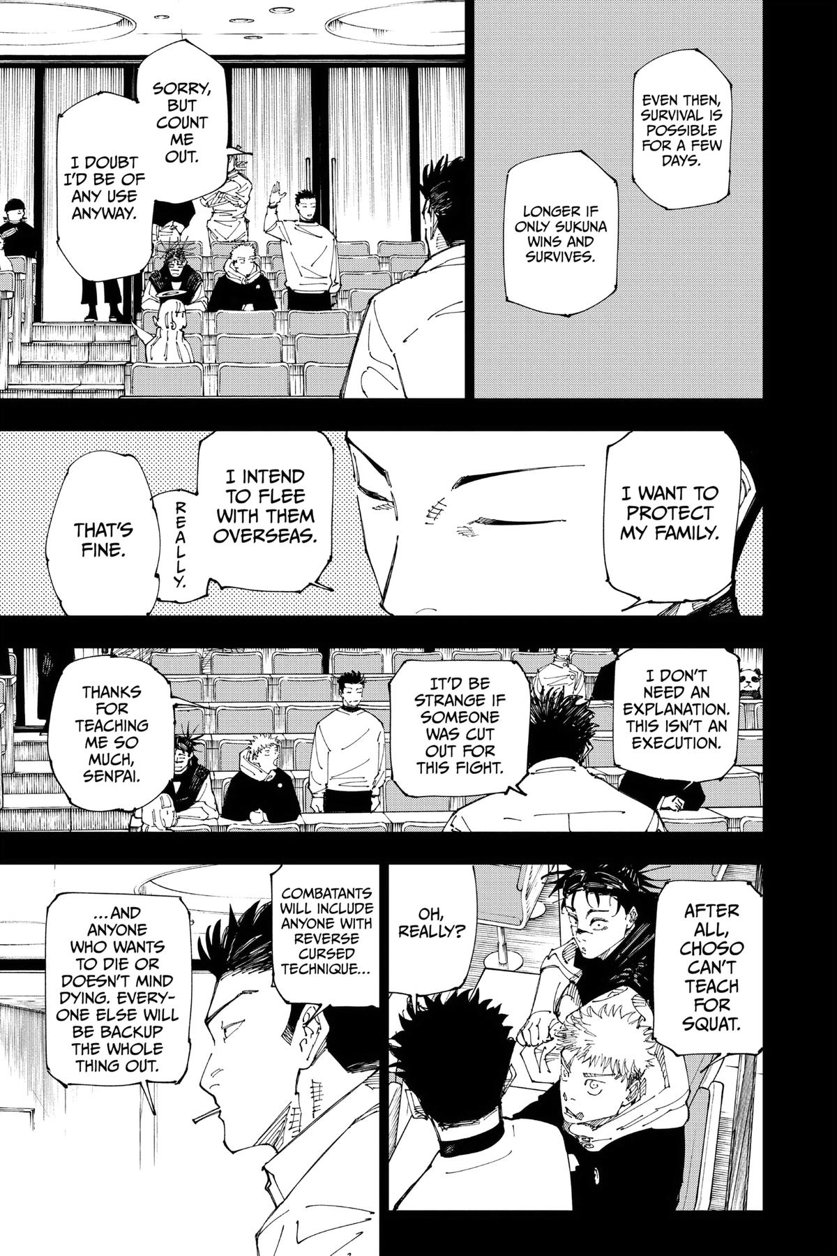 Jujutsu Kaisen Chapter 244 - Page 3