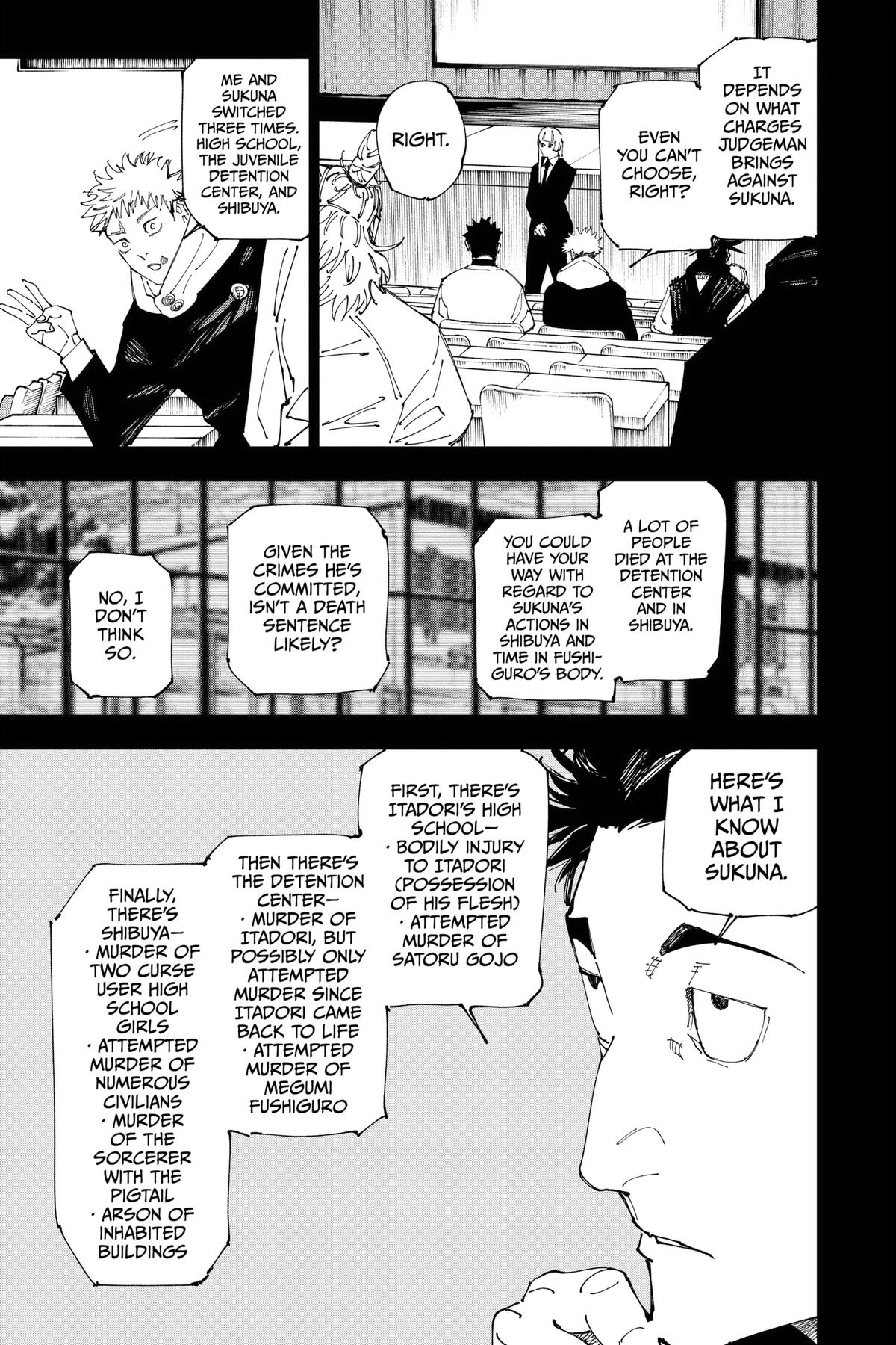 Jujutsu Kaisen Chapter 244 - Page 5